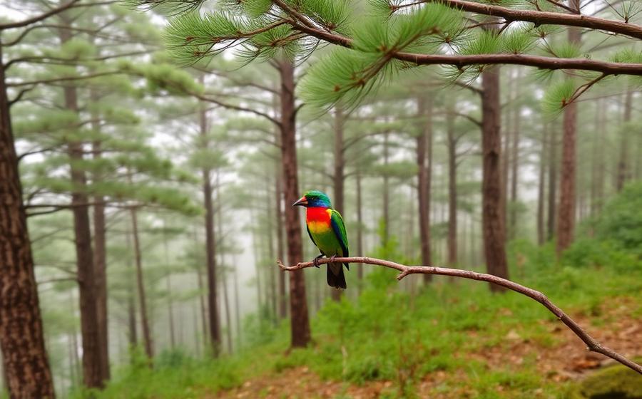Benog Wildlife Sanctuary in Mussoorie — Birdwatching and pine trails in a protected Himalayan reserve.