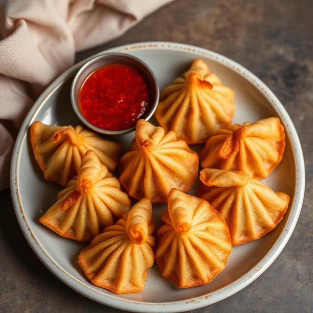 Veg Fried Momo