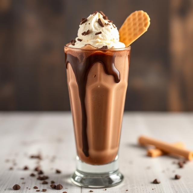 Oreo Shake with Ice Cream